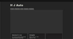 Desktop Screenshot of hj-auto.dk